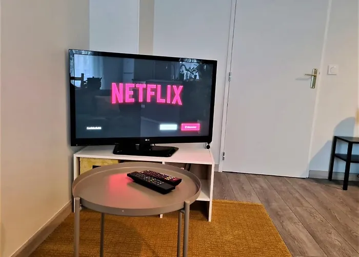 Grand Studio Lyon Villeurbanne Proche Metro - Wifi